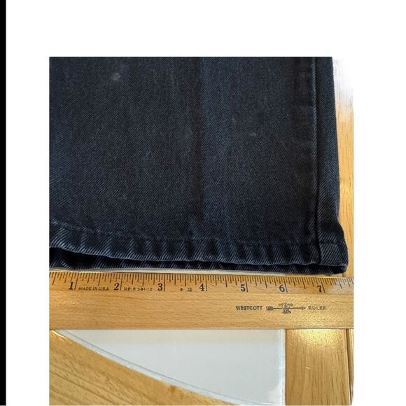 Back Road Blues Black Denim Men’s 34/30 Regular Fit Tapered - Picture 5 of 9